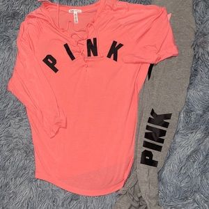 Vs pink outfit